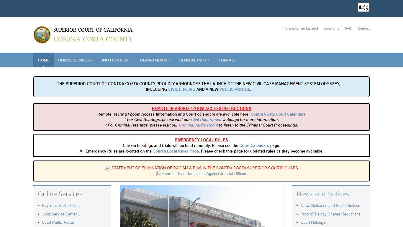 Superior Court of California - County of Contra Costa
